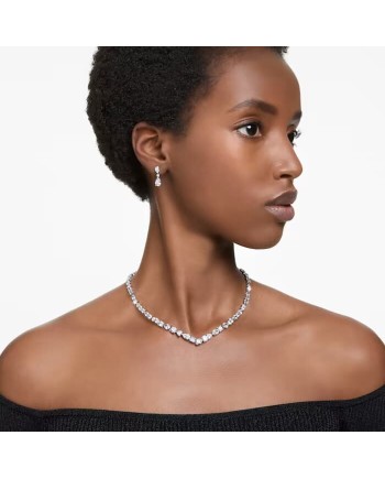 Swarovski Set Mesmera 5674306 Diverses tailles, blanc, rhodié