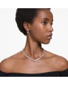 Swarovski Set Mesmera 5674306 Diverses tailles, blanc, rhodié