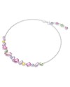 Collier Swarovski Gema 5658398 Diverses coupes, multicolore, plaqué rhodium
