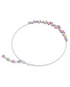 Collier Swarovski Gema 5658398 Diverses coupes, multicolore, plaqué rhodium