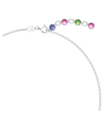 Collier Swarovski Gema 5658398 Diverses coupes, multicolore, plaqué rhodium