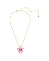 Collier Swarovski Florere 5650569 Fleur, Rose, Couche d'alliage doré