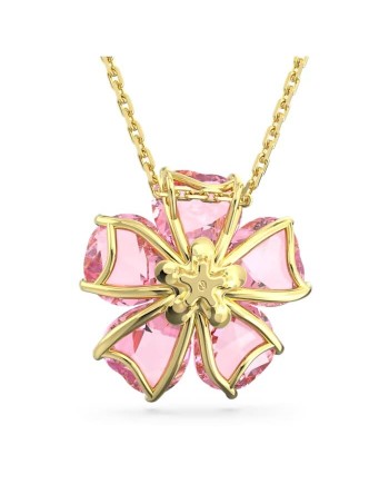 Collier Swarovski Florere 5650569 Fleur, Rose, Couche d'alliage doré