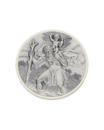 Badge de voiture JuwelmaLux Christophorus en argent sterling 925 JL14-02-0343