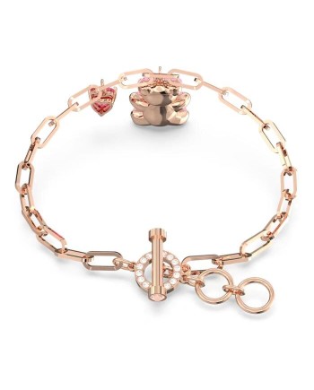 Bracelet Swarovski 5642978 Teddy, rose, couche d'alliage or rose