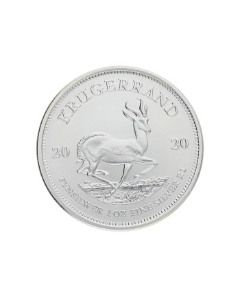 Pièce d'argent Krugerrand 1 once Afrique du Sud