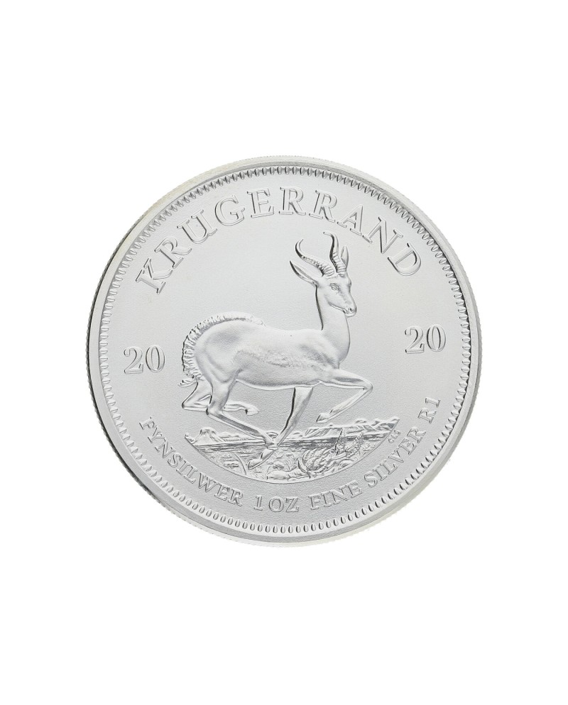 Pièce d'argent Krugerrand 1 once Afrique du Sud