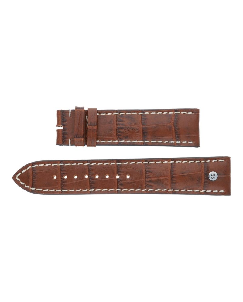 Bruno Söhnle bracelet de montre 73-71053-822 -61-10282-022 cuir marron 22 mm